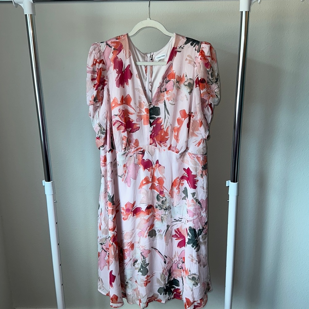 Calvin Klein Floral Dress
